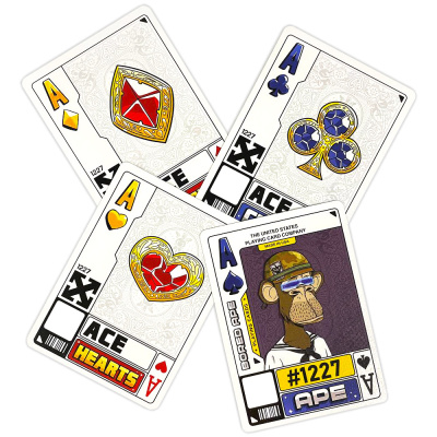 картинка Карты "Bicycle Bored Ape Standard Index" от магазина Gamesdealer.ru