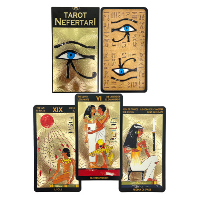 картинка Карты Таро "Alasia Silvana Nefertari Tarots" Lo Scarabeo / Колода Нефертари от магазина Gamesdealer.ru