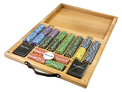 картинка Набор для покера EPT Ceramic на 500 фишек в кейсе из бука, Partida магазин Gamesdealer.ru являющийся официальным дистрибьютором в России  картинка Набор для покера EPT Ceramic на 500 фишек в кейсе из бука, Partida от магазина Gamesdealer.ru