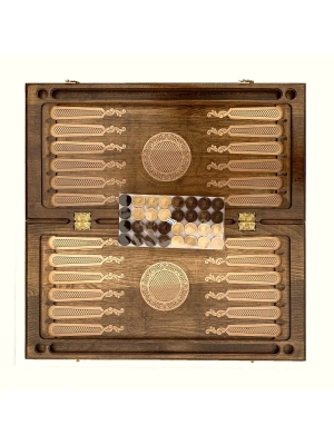 картинка Нарды резные "Лошадь 2" 60, Zakaryan от магазина Gamesdealer.ru