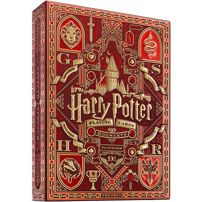 Карты "Theory11 Harry Potter Deck - Red (Gryffindor)"