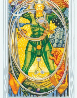 картинка Карты Таро "Aleister Crowley Thot Pocket Swiss" US Games / Таро Тота Алистера Кроули (карманное) от магазина Gamesdealer.ru