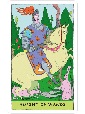 картинка Карты Таро "Whimsical Witch Tarot in a Tin" US Games / Причудливое колдовское Таро в жестяной банке от магазина Gamesdealer.ru