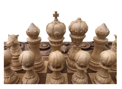 картинка Шахматы резные в ларце "Имперские", Armenakyan от магазина Gamesdealer.ru