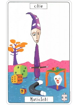 картинка Карты Таро "Phantasmagoric Tarot" US Games / Театр Фантасмагорий от магазина Gamesdealer.ru