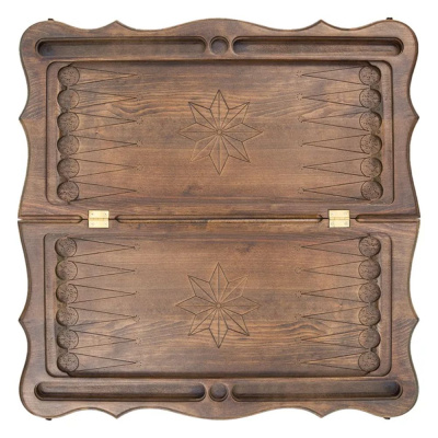 картинка Нарды резные "Волк", Petrosyan от магазина Gamesdealer.ru