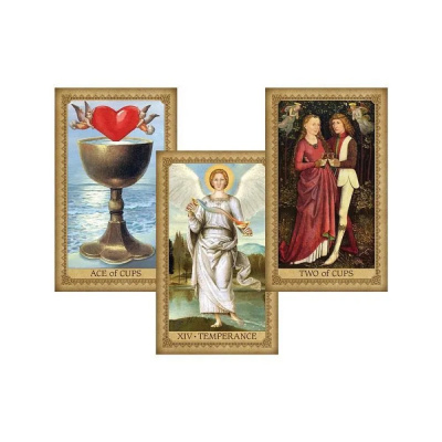 картинка Карты Таро "Influence of the Angels Tarot" US Games / Влияние Ангелов от магазина Gamesdealer.ru