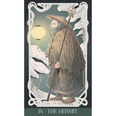 картинка Карты Таро "Japanese art Nouveau Tarot (Premium)" Lo Scarabeo / Японское таро в стиле ар-нуво (Преми от магазина Gamesdealer.ru