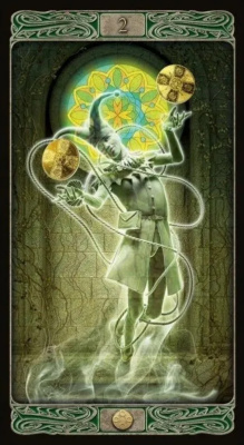 картинка Карты Таро "Corsi Ghost Tarot" Reprint / Таро Призраков TAROMANIA от магазина Gamesdealer.ru