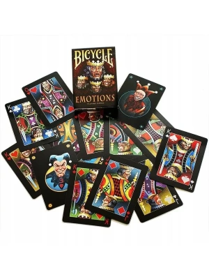 картинка Карты "Bicycle Emotions" магазин Gamesdealer.ru являющийся официальным дистрибьютором в России  картинка Карты "Bicycle Emotions" от магазина Gamesdealer.ru