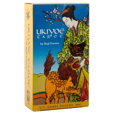 картинка Карты Таро "Ukiyoe Tarot Deck" US Games / Таро Укиёэ от магазина Gamesdealer.ru