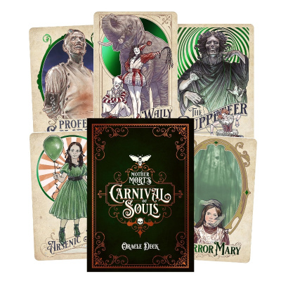 картинка Карты Таро "Mother Mort's Carnival of Souls Oracle Cards" US Games / Карты-Оракулы "Карнавал Душ"  от магазина Gamesdealer.ru