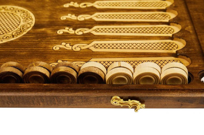 картинка Нарды резные "Орнамент 2", Mirzoyan от магазина Gamesdealer.ru