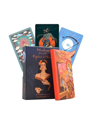картинка Карты Таро "Wisdom from the Epics OF Hind" US Games / Мудрость из Эпоса Хинд от магазина Gamesdealer.ru