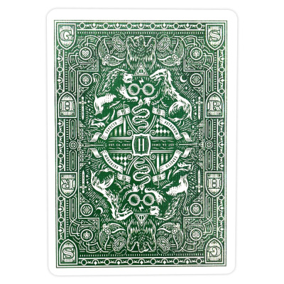 картинка Карты "Theory11 Harry Potter Deck - Green (Slytherin)" от магазина Gamesdealer.ru