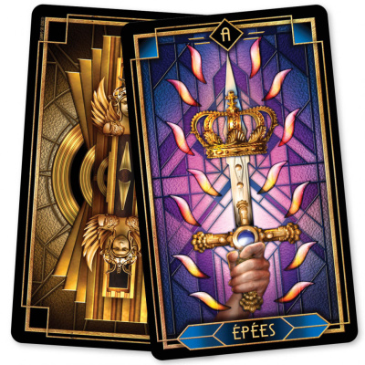 картинка Карты Таро "Tarot Decoratif Deck and Book Set" US Games / Таро Декоративное от магазина Gamesdealer.ru