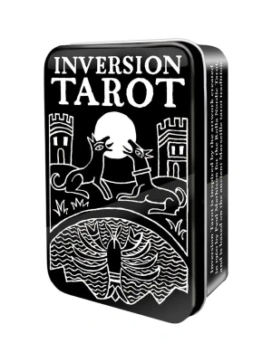 картинка Карты Таро "Inversion Tarot In a Tin" US Games / Перевернутое Таро в жестяной банке от магазина Gamesdealer.ru