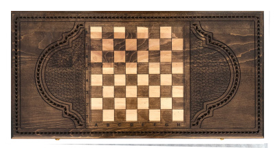 картинка Нарды резные "Лошадь 2" 60, Zakaryan от магазина Gamesdealer.ru