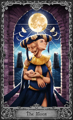 картинка Карты Таро The World of Visions Tarot 12cm, Taroteca / Мир Видений 12 см золотой срез от магазина Gamesdealer.ru