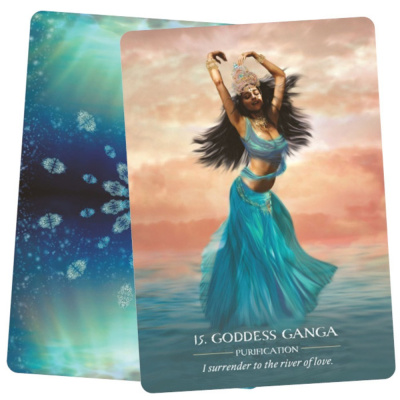 картинка Карты Таро "Water Temple Oracle Cards" Blue Angel / Таро Оракул Храма Воды от магазина Gamesdealer.ru