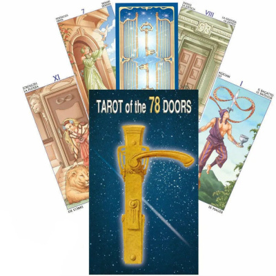 картинка Карты Таро "Tarot of the 78 Doors" Италия Lo Scarabeo / Таро 78 дверей Ло Скарабео  от магазина Gamesdealer.ru