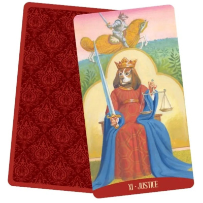 картинка Карты Таро "Royal Animals Tarot Cards" Lo Scarabeo / Королевские Животные Карты Таро от магазина Gamesdealer.ru