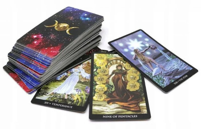 картинка Карты Таро "Witches Tarot Set" Llewellyn / Таро Ведьм от магазина Gamesdealer.ru