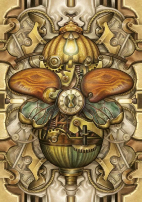 картинка Карты Таро "Steampunk Lenormand Oracle" Lo Scarabeo / Оракул Стимпанк Ленорман от магазина Gamesdealer.ru