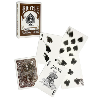 картинка Карты "Bicycle Rider Back Standard index Brown" от магазина Gamesdealer.ru