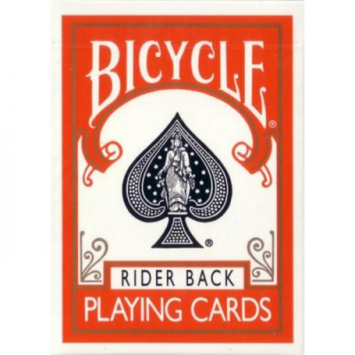 Карты "Bicycle rider back standart poker plaing cards Orange back"