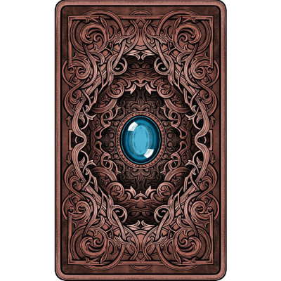 картинка Карты Таро The Dark Mansion Tarot deck Large Version 14 cm, Taroteca / Темный Особняк, 14 см, золото от магазина Gamesdealer.ru