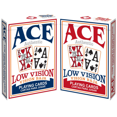 Карты "Low Vision New Sight Poker Deck" Карты "Low Vision New Sight Poker Deck"