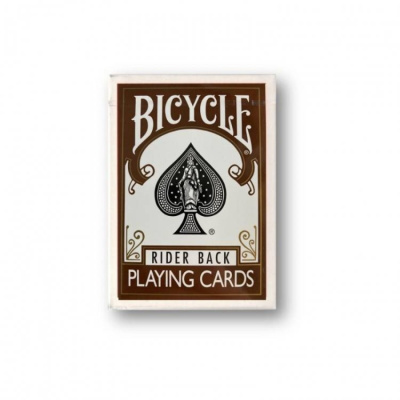 картинка Карты "Bicycle Rider Back Standard index Brown" от магазина Gamesdealer.ru