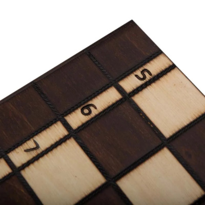 картинка Шахматы + Шашки + Нарды "Кинг 40" Madon (деревянные, Польша) от магазина Gamesdealer.ru