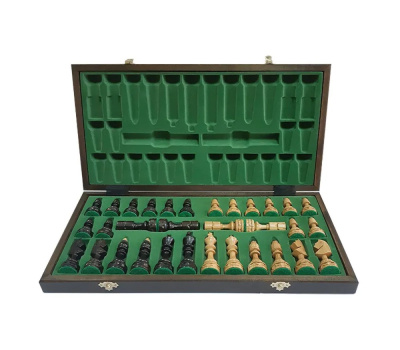 картинка Шахматы "Индия" 46 см, Madon (деревянные, Польша) от магазина Gamesdealer.ru