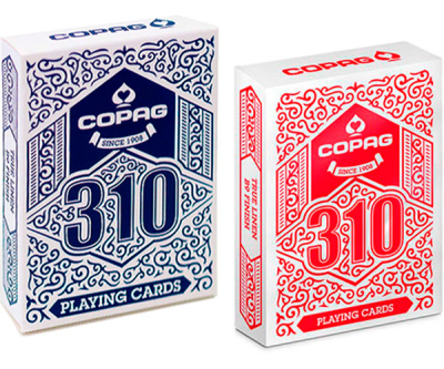 Карты "Copag 310 Double Back red/blue"