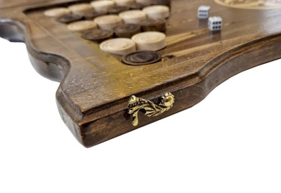картинка Нарды резные "Армянский узор 2" 60, Ustyan от магазина Gamesdealer.ru