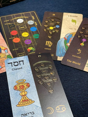 картинка Карты Таро "Kabbalistic Tarot 5781", Tarotmania / Таро Каббалистическое 5781 от магазина Gamesdealer.ru