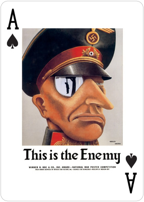 картинка Карты "USA Posters of World Wars I and II Poker Deck" от магазина Gamesdealer.ru