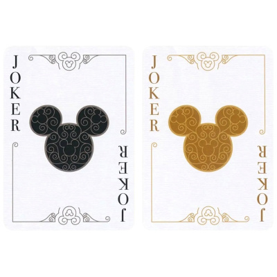 картинка Карты "Bicycle Disney Mickey Standard Index black/gold" от магазина Gamesdealer.ru