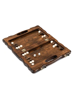 картинка Нарды резные "Арарат и Хор Вирап" с ручкой 30, Haleyan от магазина Gamesdealer.ru