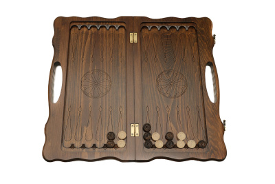 картинка Нарды резные "Тигр" с ручкой 50, Haleyan от магазина Gamesdealer.ru