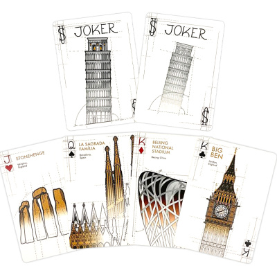 картинка Карты "Bicycle Architectural" от магазина Gamesdealer.ru