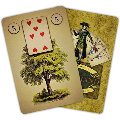 картинка Карты Таро "Lenormand Oracle Cards" Red Feather / Оракул Ленорман от магазина Gamesdealer.ru