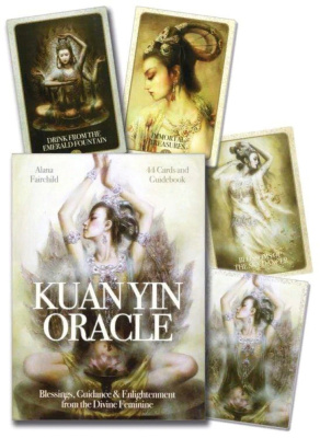 картинка Карты Таро "Kuan Yin Oracle" Blue Angel / Оракул Куан Инь от магазина Gamesdealer.ru