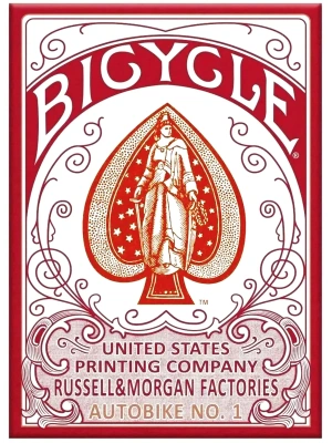 картинка Карты "Bicycle Autocycle red" от магазина Gamesdealer.ru