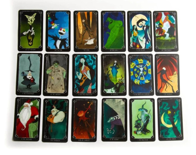 картинка Карты Таро "The Nightmare Before Christmas Tarot" Reprint / Кошмар Перед Рождеством TAROMANIA от магазина Gamesdealer.ru