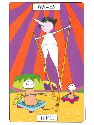 картинка Карты Таро "Phantasmagoric Tarot" US Games / Театр Фантасмагорий от магазина Gamesdealer.ru