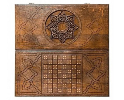 картинка Нарды резные "Сияние 1", Mkhitaryan от магазина Gamesdealer.ru