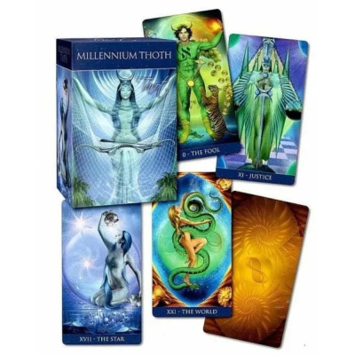 картинка Карты Таро "Millennium Thot Tarot" Lo Scarabeo / Миллениум Тота от магазина Gamesdealer.ru